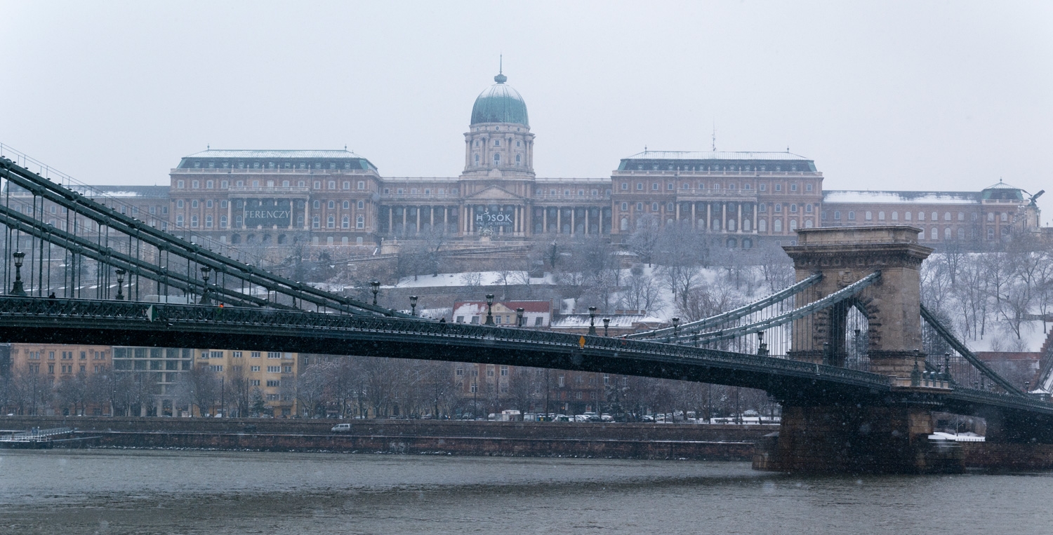 Budapest Museum Across The Danube River