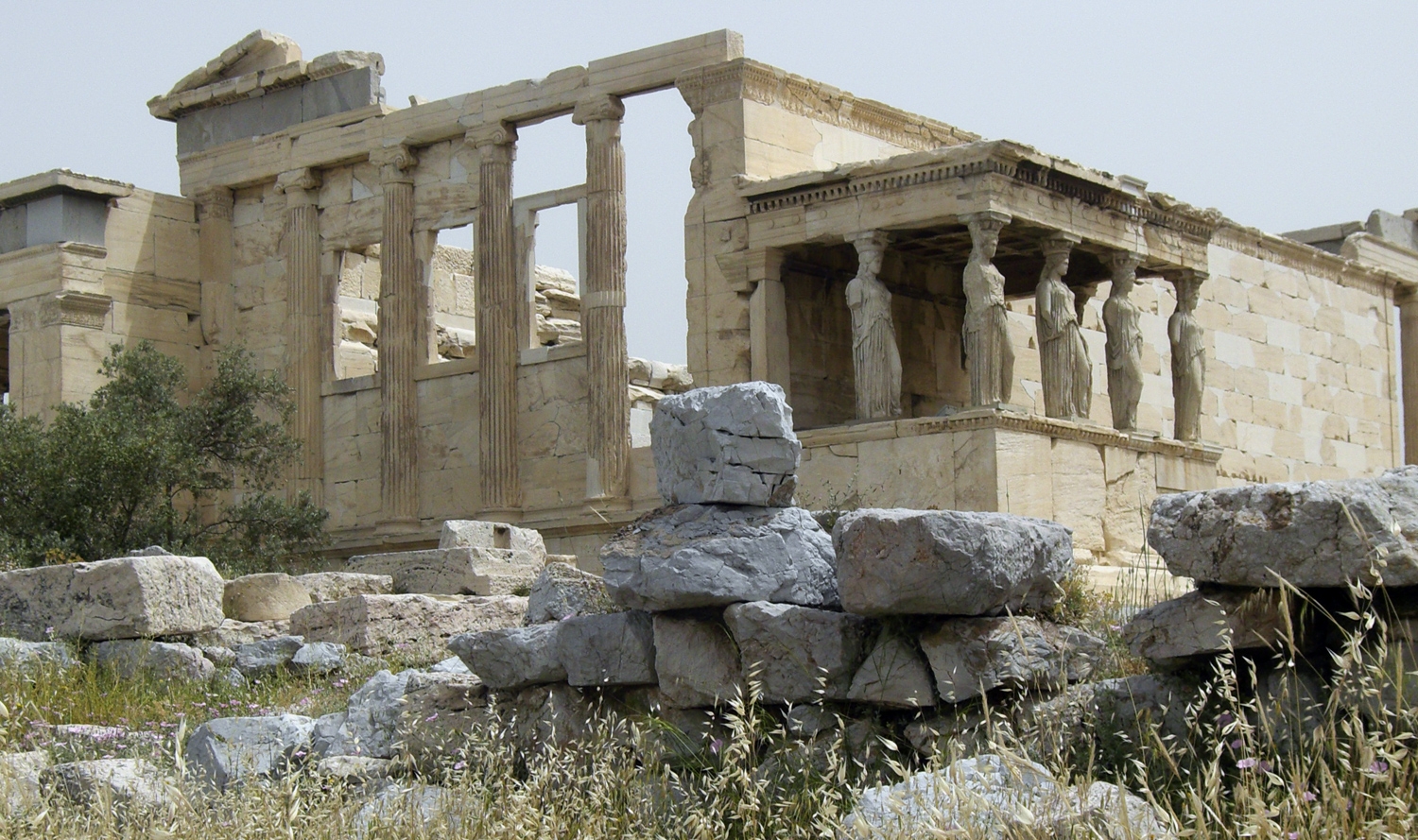 Greek Ruins In Athens
