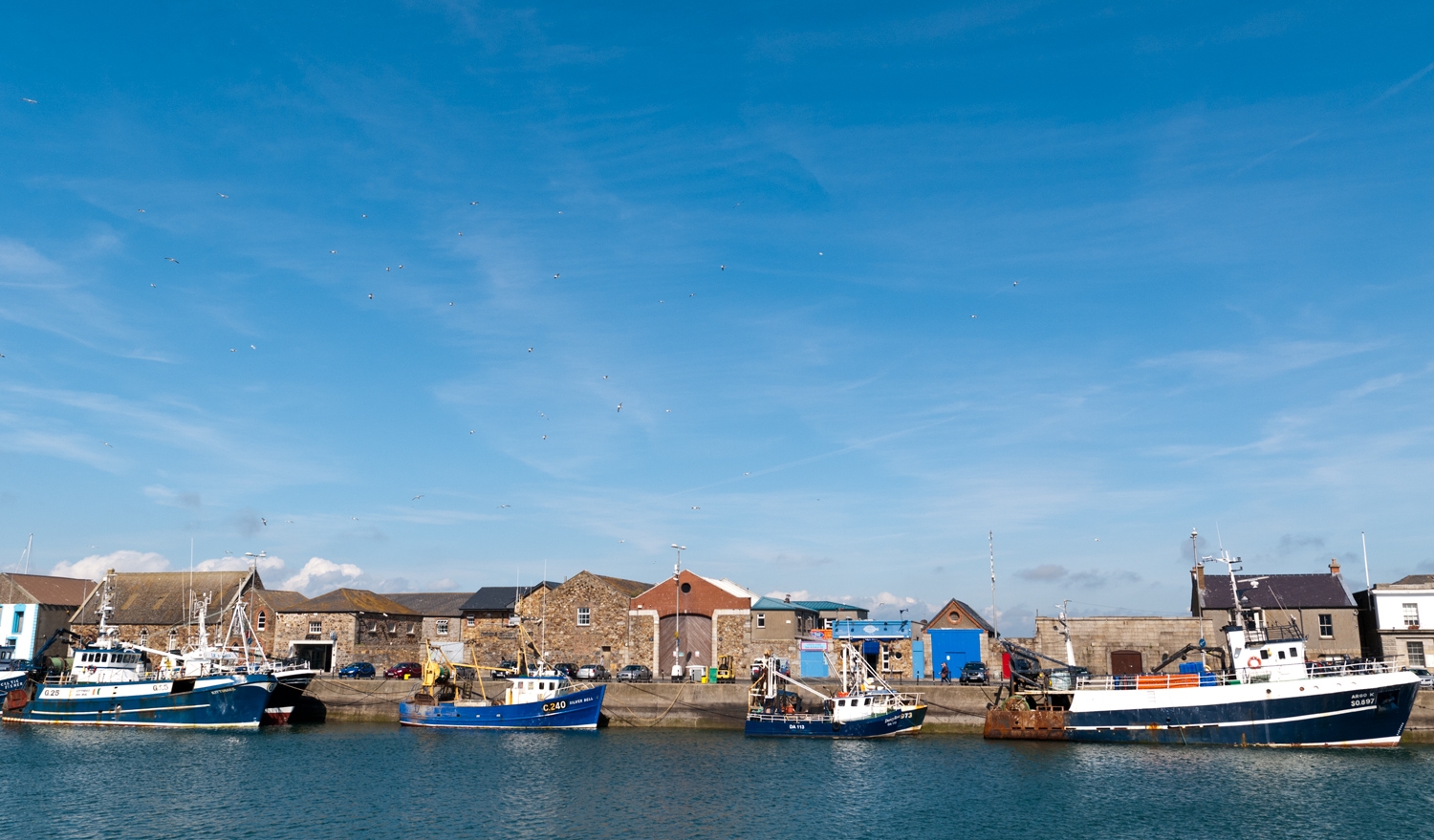 Howth Harbour Fishing Boats