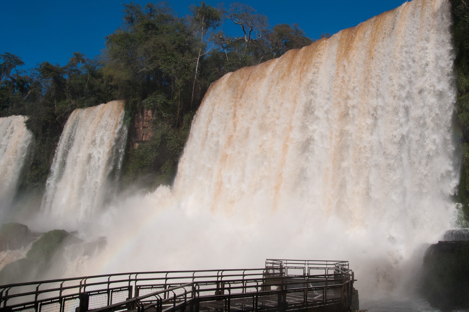 Iguazu Lower Falls Waterfall