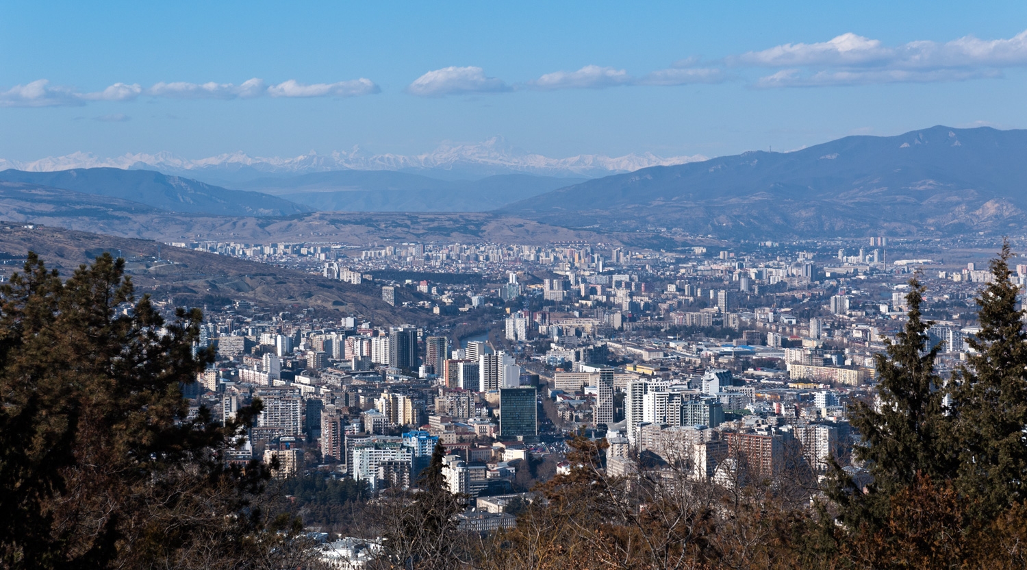 Overlooking Tbilisi