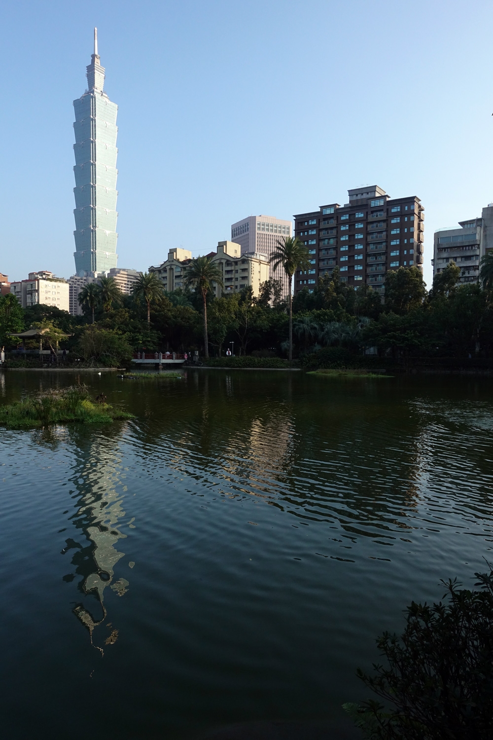 Park In The Shade, Under Taipei 101