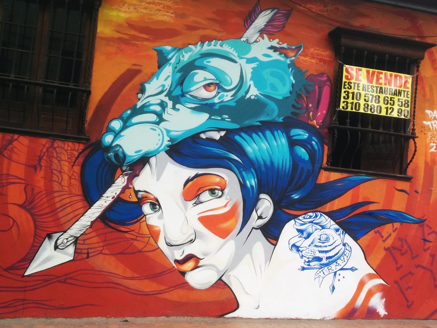 Street Art Of Bogota