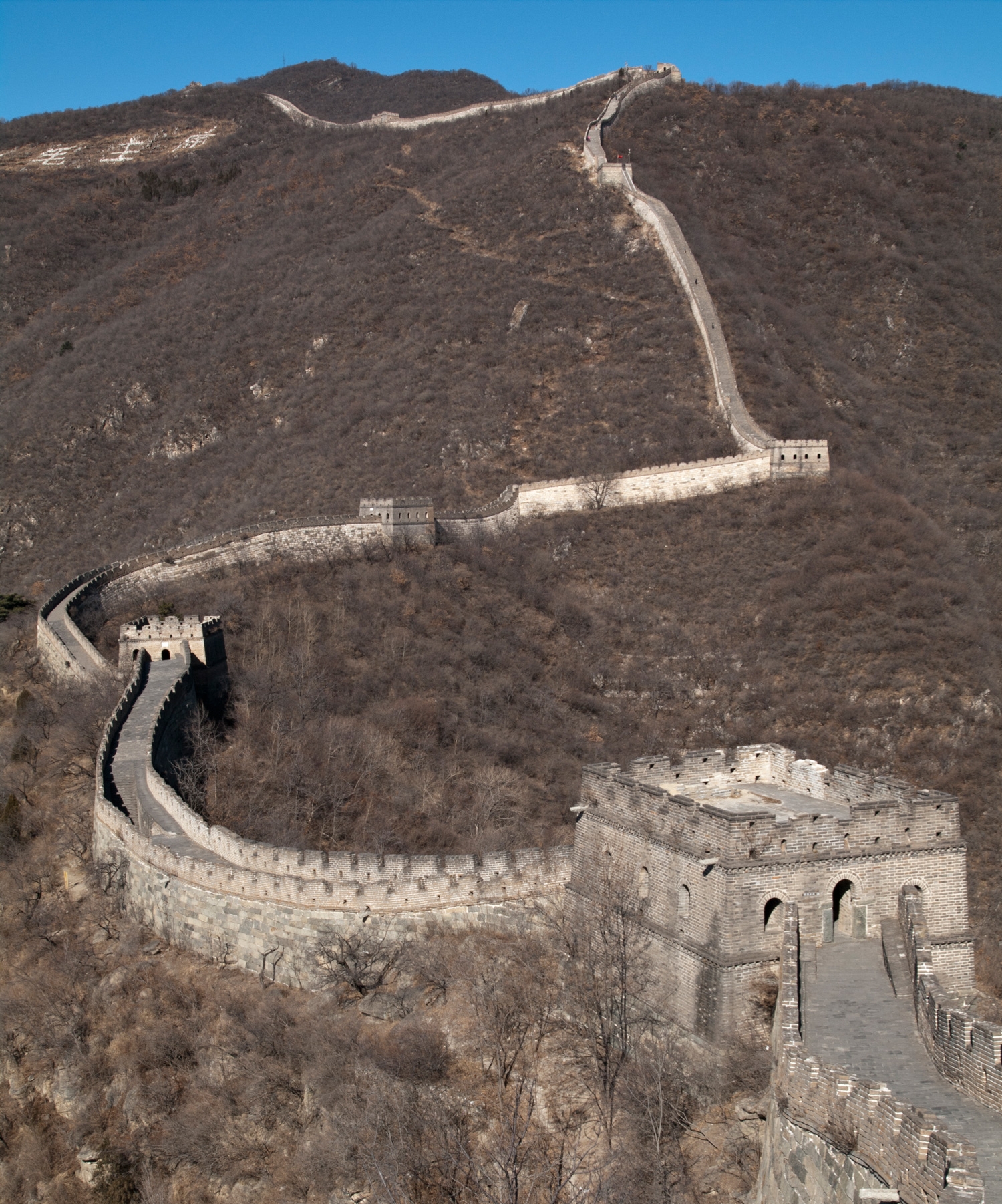 The Great Wall In Mutianyu