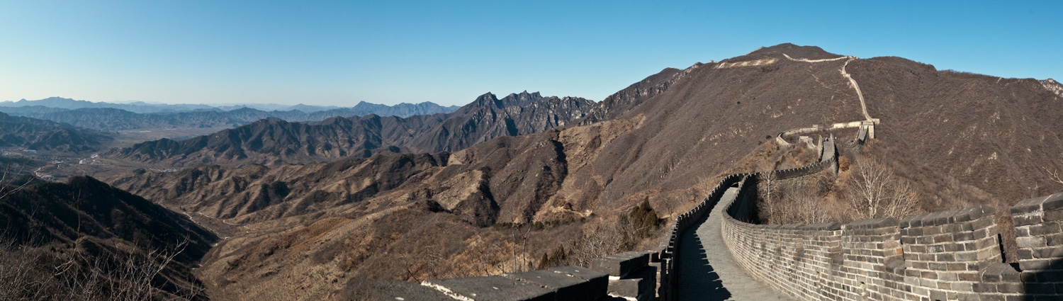 The Great Wall Of China Panorama