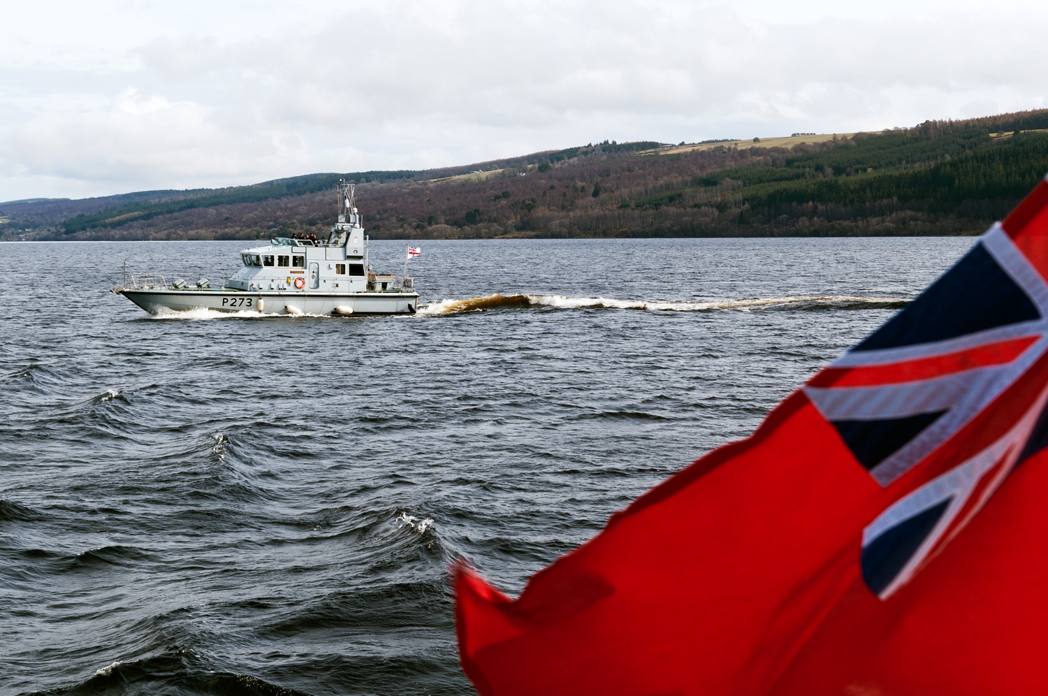 The Navy Partolling Loch Ness
