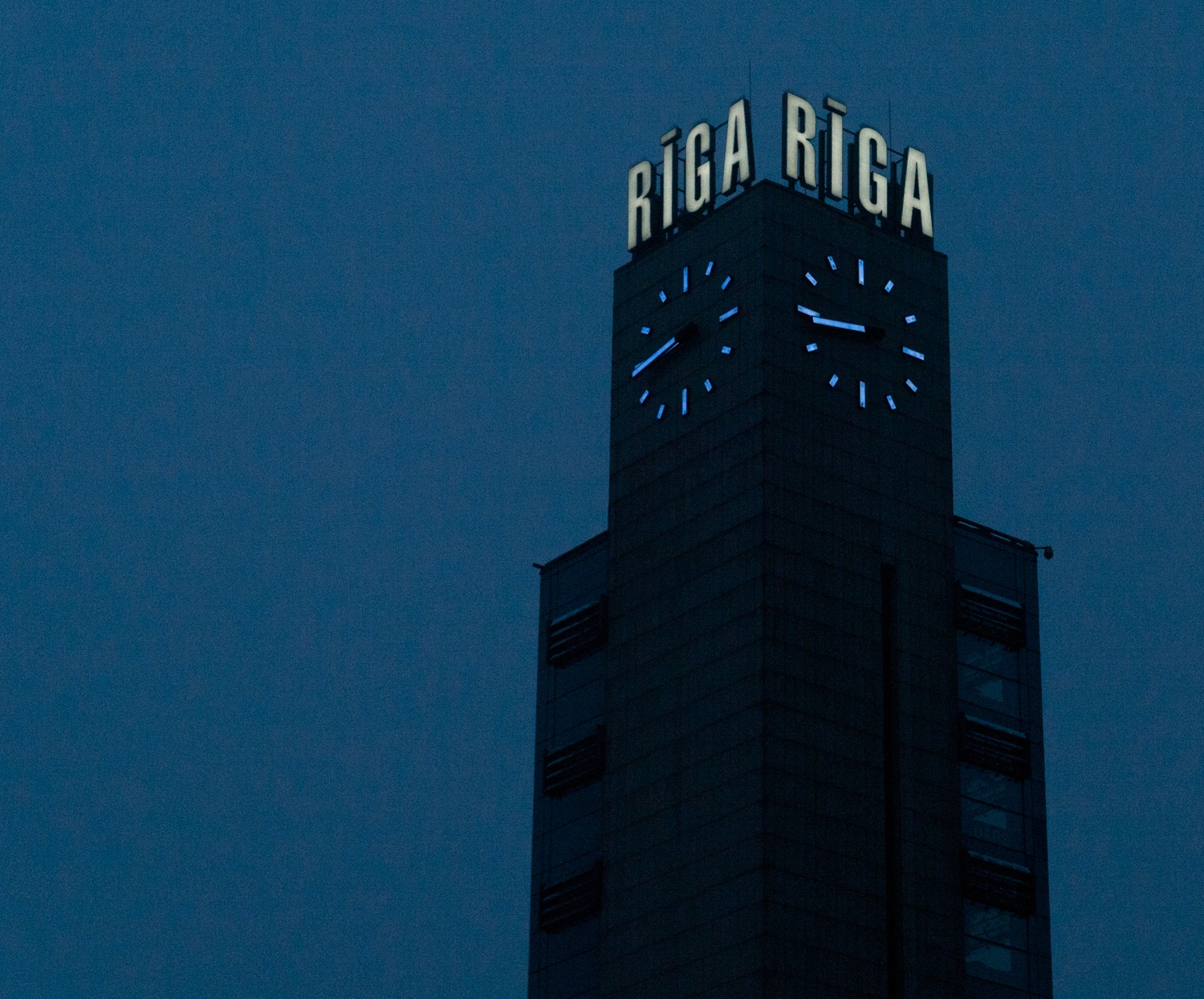 The Time Is Riga