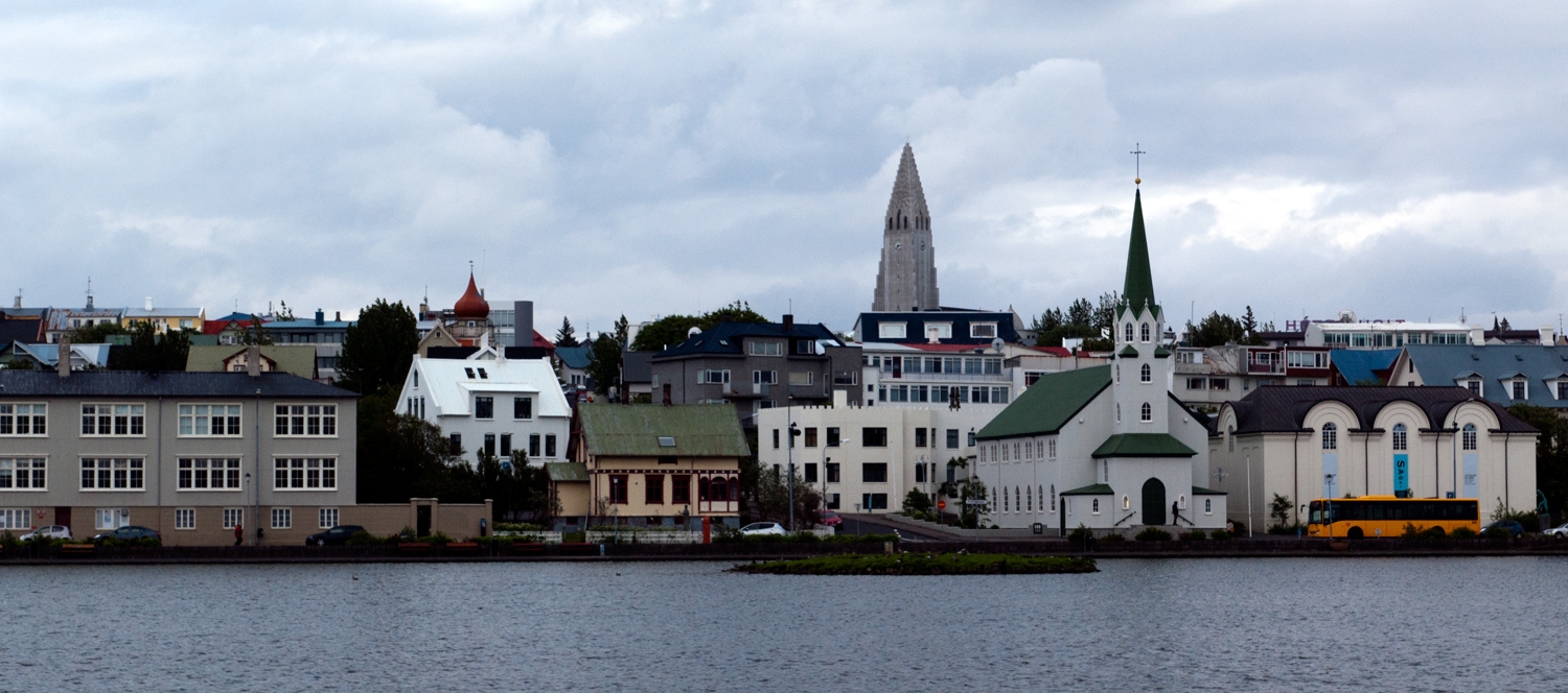 Tjornin, Frikirkjan, Hallgrimskirkja