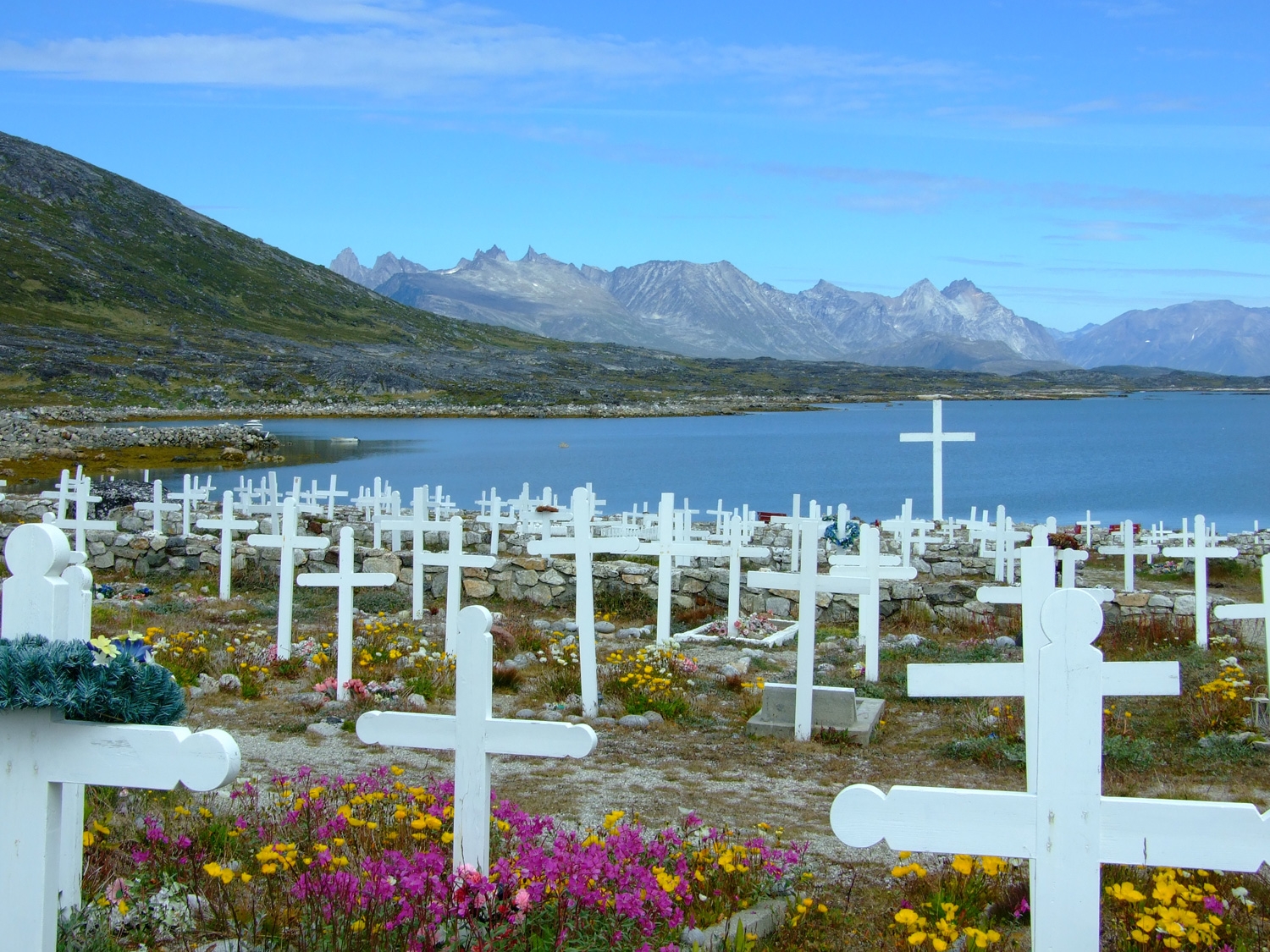 A Cemetary In Nanortalik
