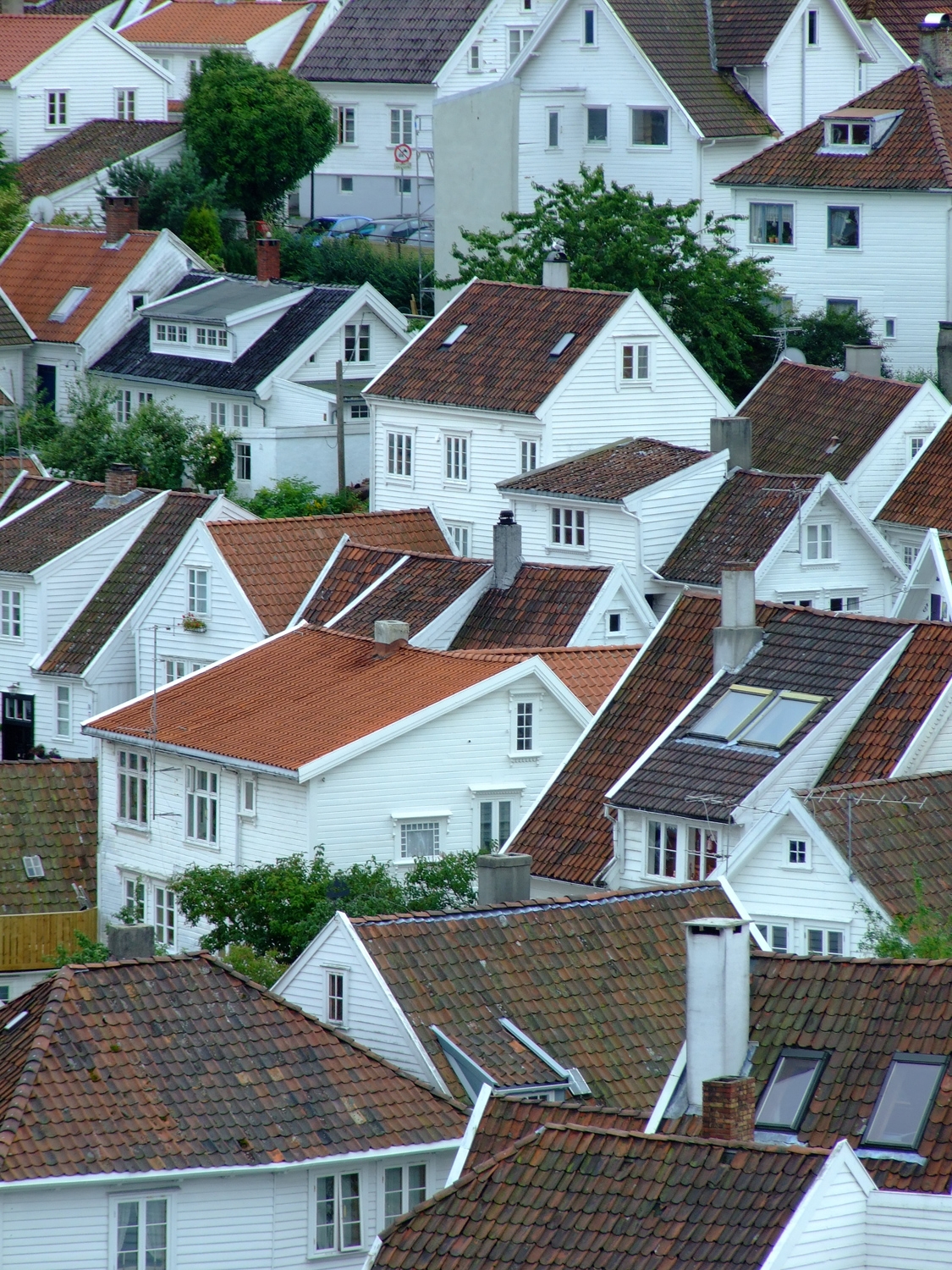 Norwegian Houses Of Stavanger
