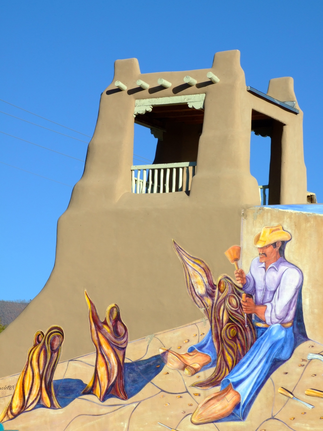 Painting On The Pueblo