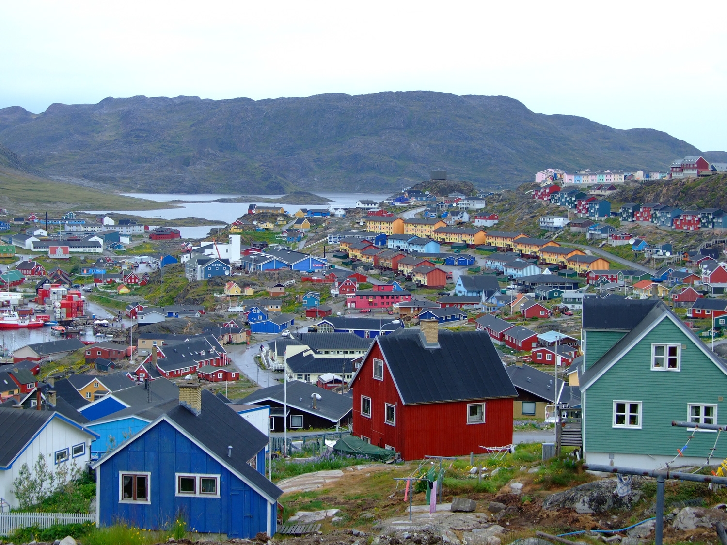 The Colorful Buildings Of Qaqortoq
