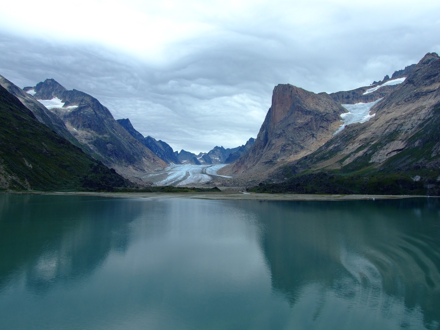 Tidewater Glacier, Prince Christiansund Fjord