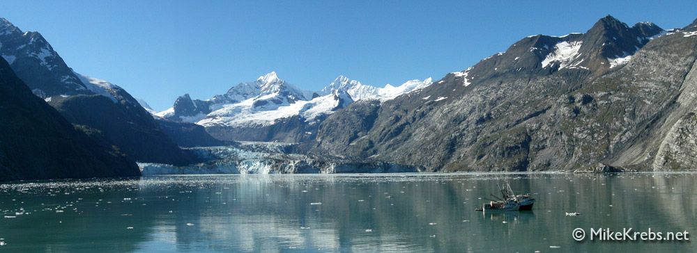 Glacier Bay Alaska Panorama
