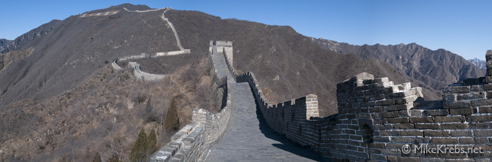 Great Wall of China Panorama